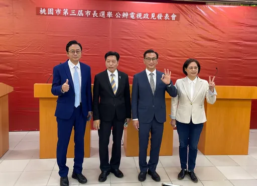 桃園政見會|鄭文燦8年施政創「桃園學」 鄭運鵬盼延續要大家「學桃園」