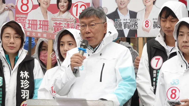 台北市長柯文哲。莊宗達攝