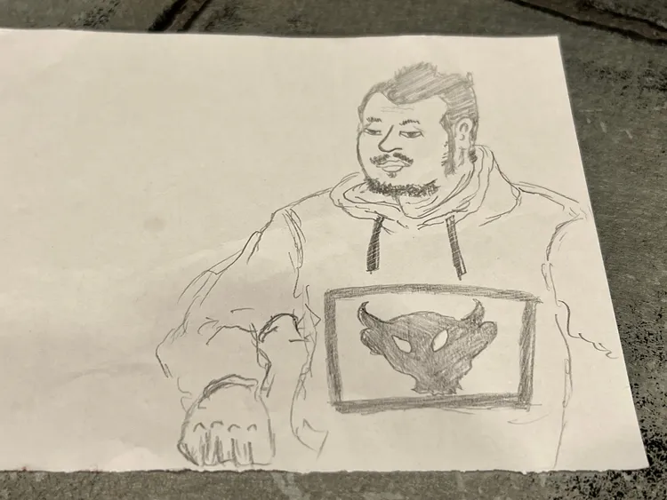 柯震東的分鏡畫得很精緻。翻攝九把刀臉書