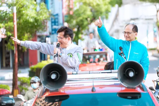 挺龍!游錫堃批新北8年沒進步 「投票率高低」成決戰關鍵