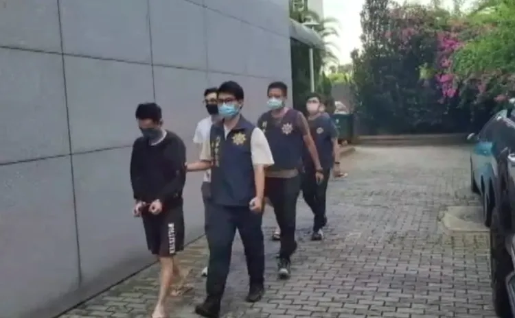 李姓男子依法送辦。翻攝畫面