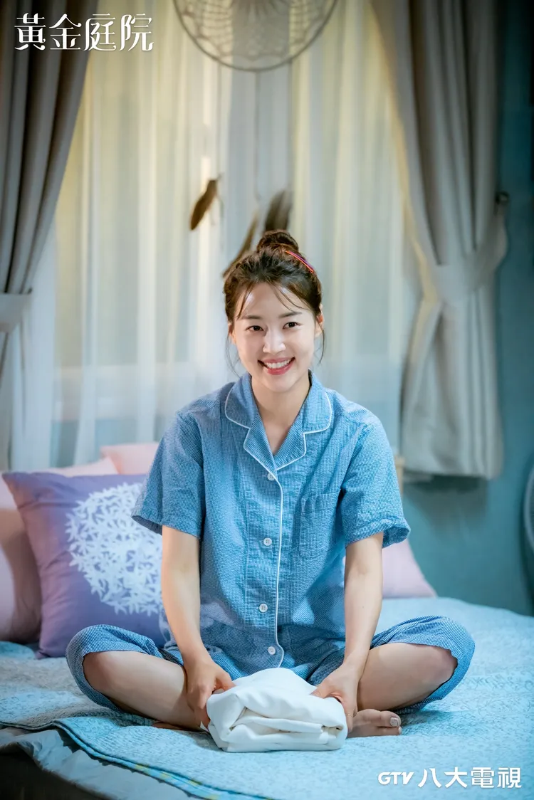 韓智慧劇中命運多舛，拍哭戲前盡量不吃太飽。八大電視提供