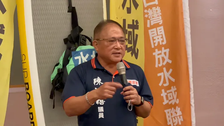 宜蘭縣議員陳鴻禧。林泊志攝