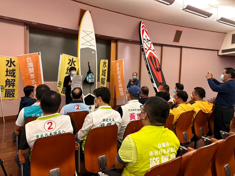 活動受多位候選人支持。林泊志攝