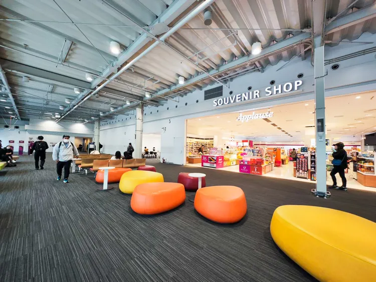 乘客可透過大阪關西機場為基地，延伸至奄美大島、釧路、女滿別等多個日本國內航點。田欣雲攝