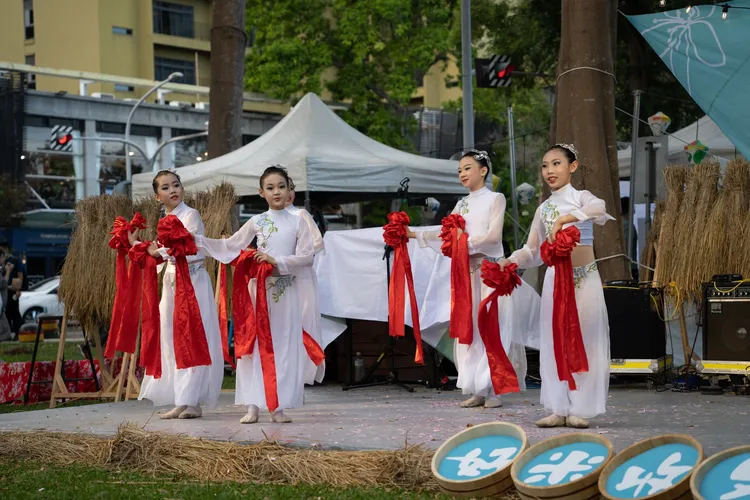 台東客家好米收冬祭。台東縣府提供