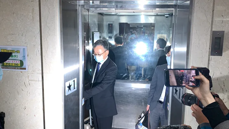 蔡英文委任律師連元龍。丁牧群攝