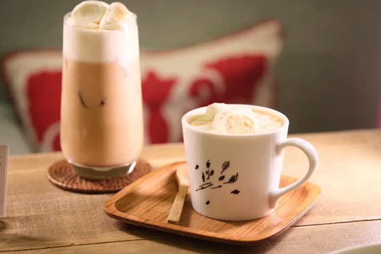 太妃咖啡拿鐵160元。業者提供