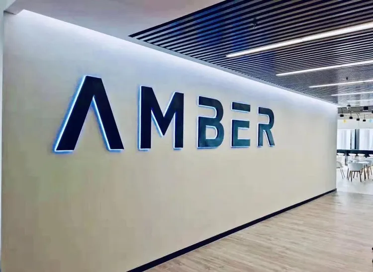Amber Group的辦公室一隅。翻攝臉書/ambergroup.io