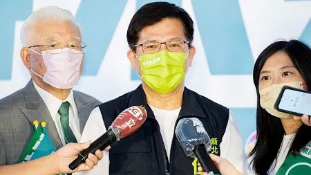 民進黨新北市長候選人林佳龍。資料畫面