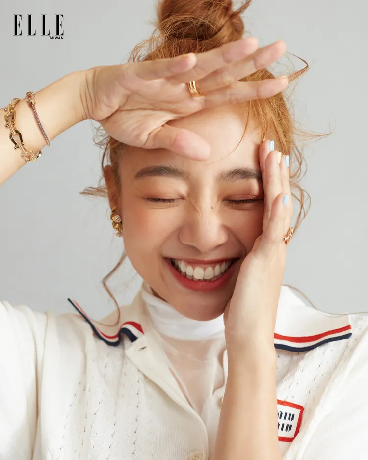 鬼鬼坦言炎亞綸的長相是她的菜。《ELLE》提供