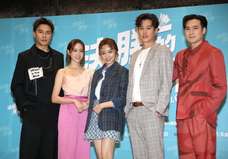 「五虎將」謝佳見（左起）、程予希、王瞳、吳東諺、沈建宏建立好交情。陳明中攝
