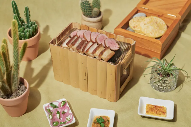 「脆皮豬五花－豬里肌」。The Tavernist提供