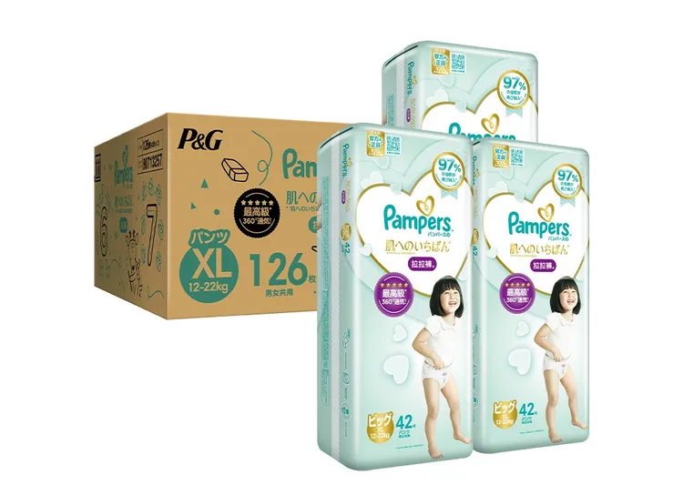 【幫寶適】一級幫紙尿褲/尿布日本原裝6箱(M-XL任選)，原價8,520元，momo獨家組合/獨家價5,999元，折後單箱899元，年度獨家最低價，從momo加入幫寶適品牌LINE會員，享獨家入會禮400點。momo購物網提供