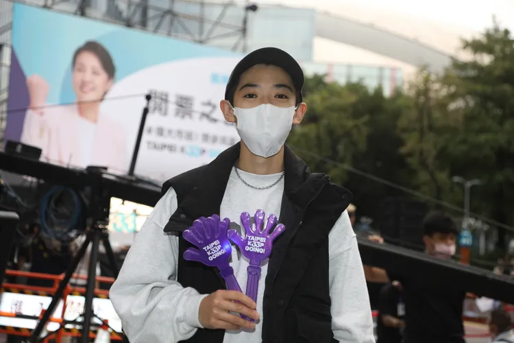 萬華事件讓選民支持黃珊珊。陳明中攝