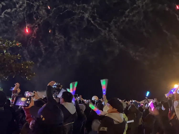 台東跨年夜演唱會。資料畫面