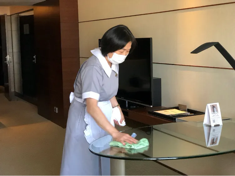 王美娥退休後再度重返原來的職場，對身心都有幫助。