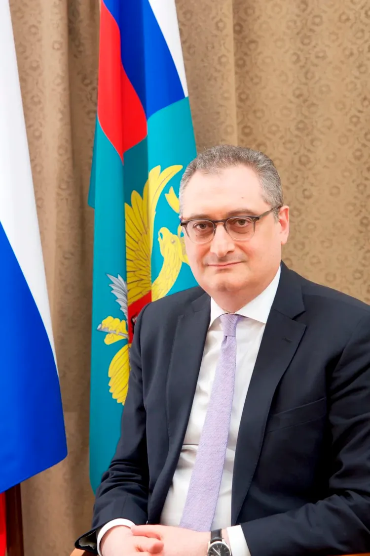 俄羅斯駐中國大使莫古洛夫。翻攝微博