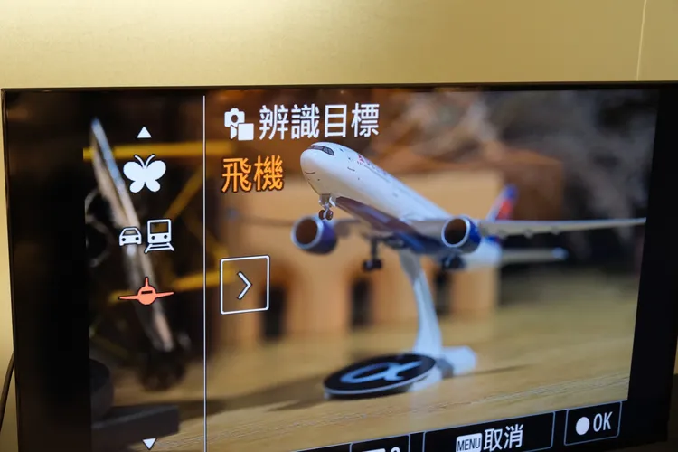 AI主體辨識技術也可分辨飛機。陳志淵攝