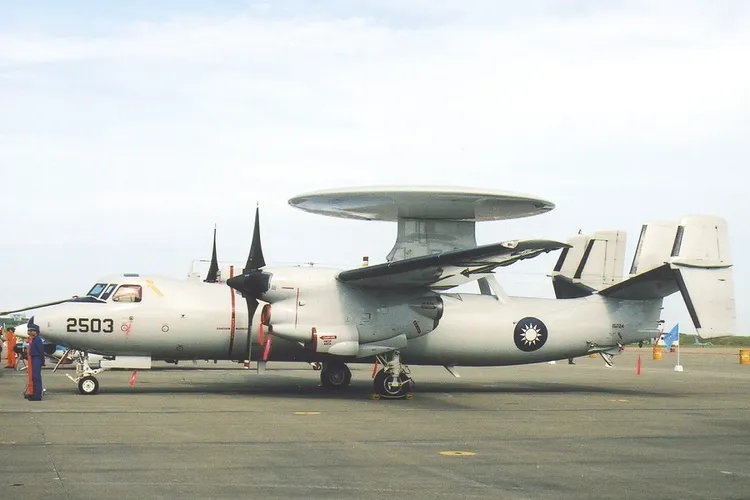 空軍E-2K（編號2503）。翻攝自taiwanairpower.org網站