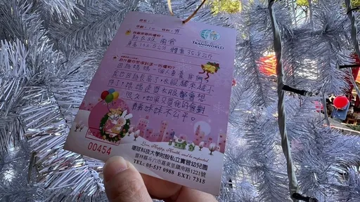 環球科大聖誕心願樹點燈 連17年募愛幫家扶孩子圓夢