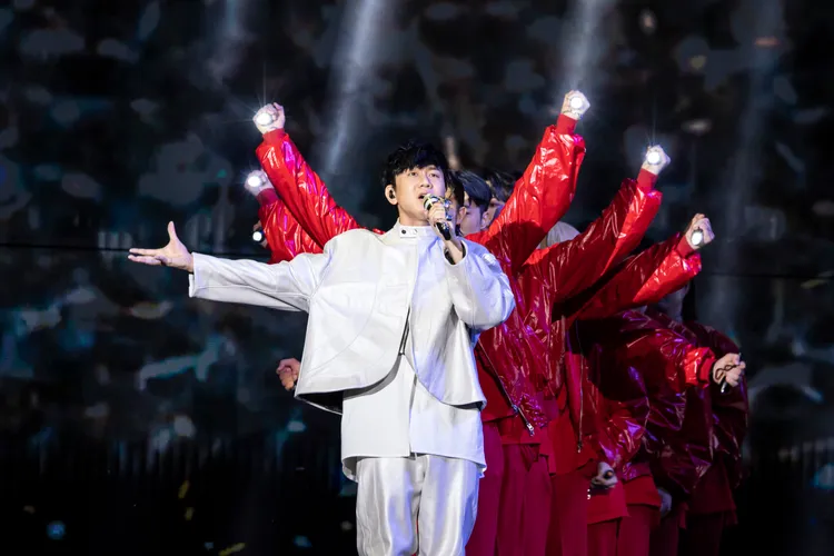 出道20年經歷無數起落，JJ也在演唱會中分享了心聲。JFJ Productions提供