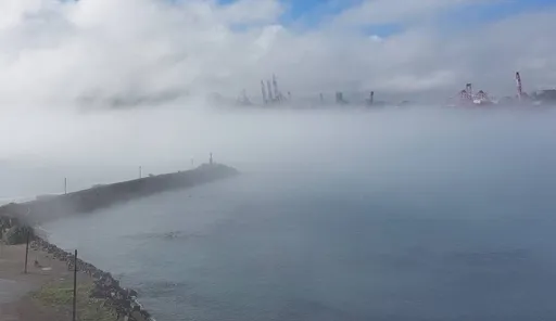 北部沿海濃霧籠罩　基隆港今晚7時30分管制進出港