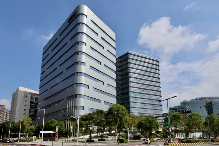 圖為Google在板橋遠東通訊園區的辦公大樓。林林攝