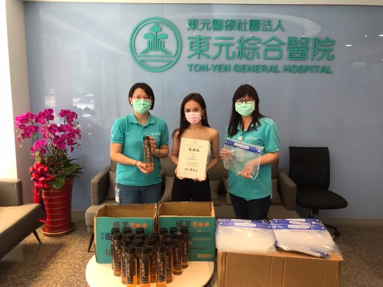 林若宸長期投身公益，疫情爆發時也致贈醫護人員防護面罩等物資。林若宸提供