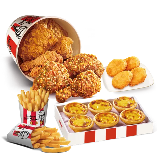 迎戰雙11！肯德基連續7天買1送1　炸雞蛋撻桶下殺5.4折