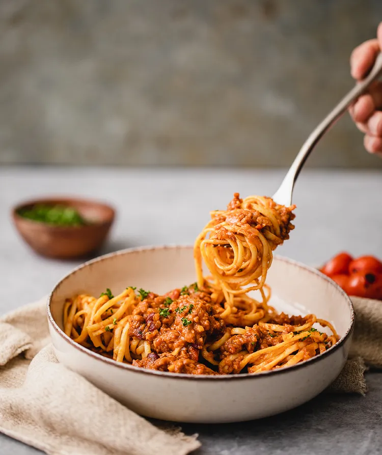 未來肉健康低脂組：墨西哥辣蔬肉醬。業者提供