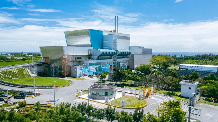 台東焚化爐。古和純攝