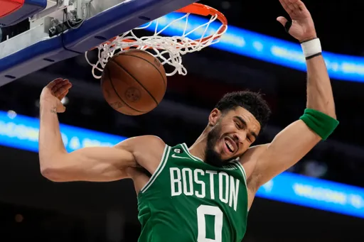 泰頓狂飆本季新高43分　塞爾提克力拔活塞6連勝