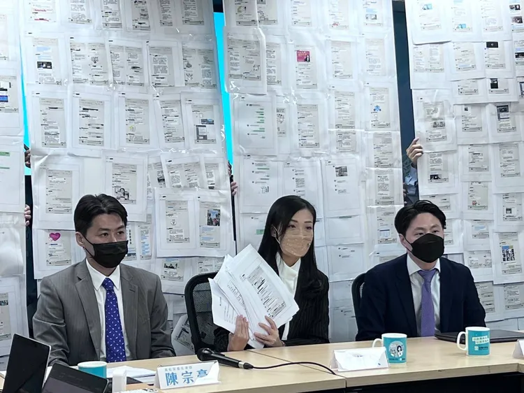 高虹安昨天（7日）召開記者會說明助理費爭議。資料畫面