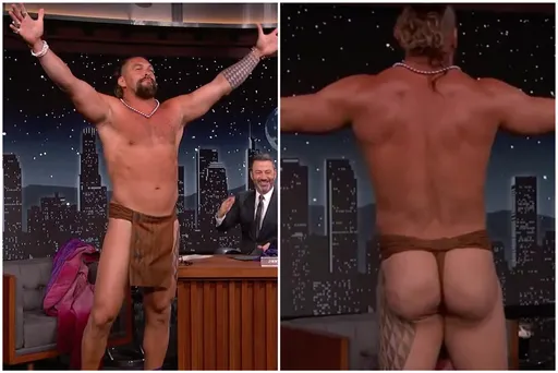 水行俠突脫衣露渾圓屁股蛋 高呼「我再也不想穿衣服」