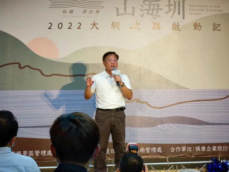 西拉雅風管處長徐振能。田欣雲攝