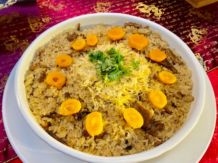 玉井市場蛋黃米糕。王志弘攝