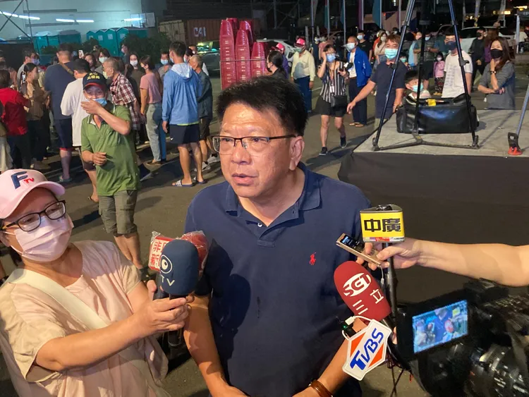 潘孟安表示絕對尊重選舉結果，會做好檢討。陳宏銘攝