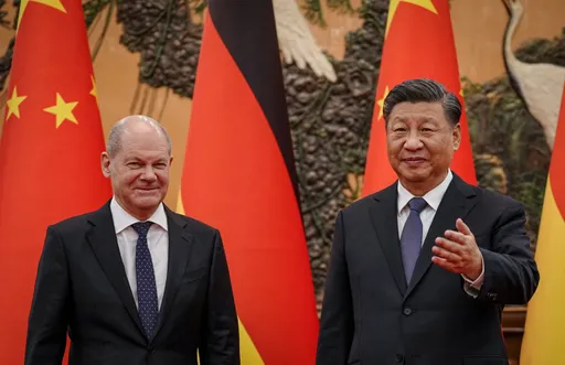 習近平會晤蕭茲 稱中德兩國在變局應加強合作