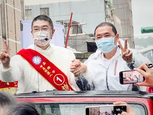 侯友宜赴基隆掃街輔選　謝國樑：勝選越來越有信心