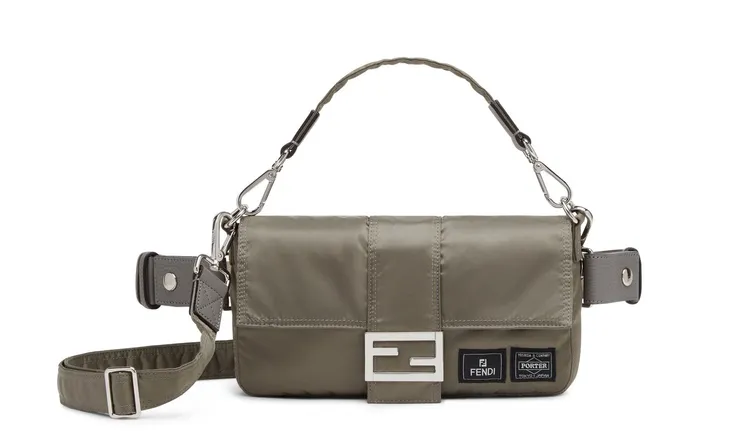 FENDI x PORTER聯名尼龍Baguette，10萬2000元。品牌提供