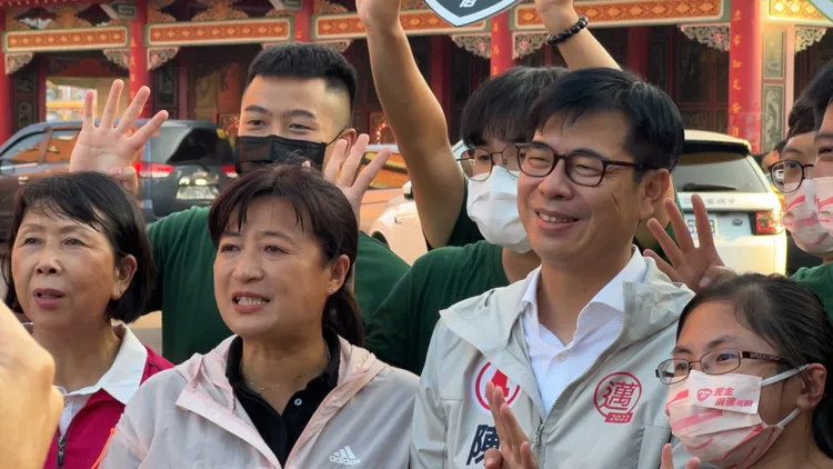 陳其邁推薦蔡培慧，根據學經歷都是最好的不二人選。田兆緯攝