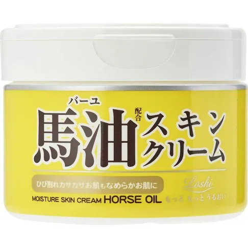 LOSHI 馬油水潤保濕護膚霜 220g日本樂天官方旗艦店特價99元。取自官網
