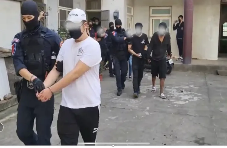 警方依法移送詐欺集團持原。翻攝畫面