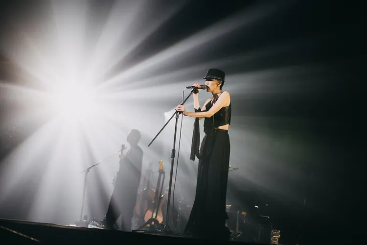 陳珊妮當製作人兼心理諮商。資料照片