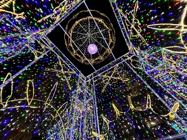 彩燈活動「HIROSHIMA DREAMINATION 2022」。翻攝活動官網