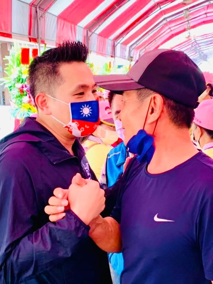 陳以信表示會回到基層為台南找未來。翻攝陳以信臉書