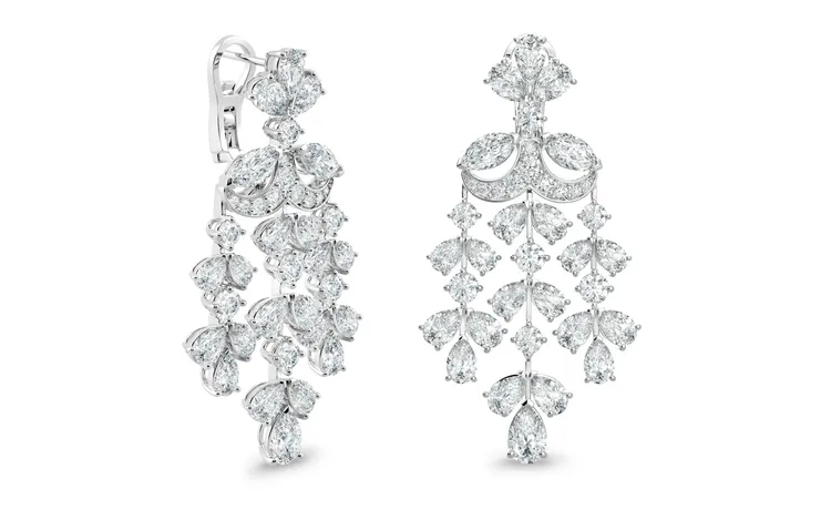 Ellesmere Treasure 高級鑽石耳環，約392萬元。品牌提供
