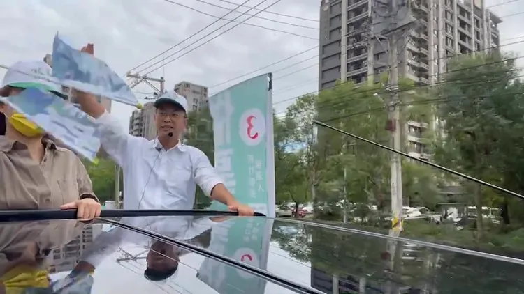 周江杰表示，謝票行程路線是他在投票前5天「逆風行腳」的路線。周江杰競辦提供