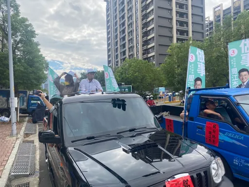 雖敗猶榮！周江杰車隊謝票　循「逆風行腳」路線感謝鄉親8萬多票支持